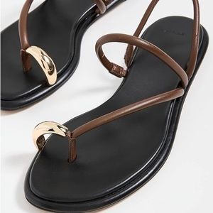 Vince Lucila Leather Jewel Sandals